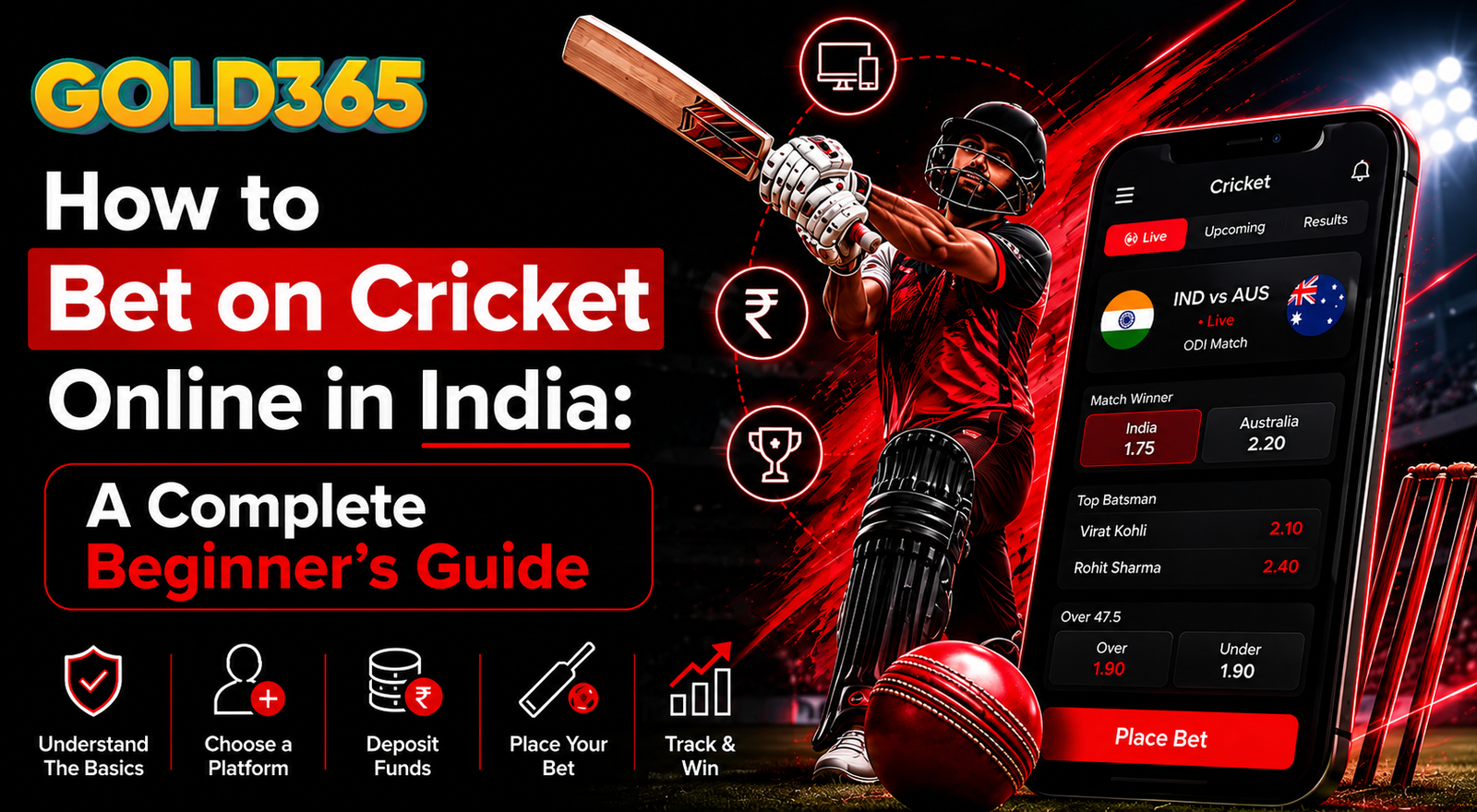 How to Bet on Cricket Online in India: A Complete Beginner's Guide